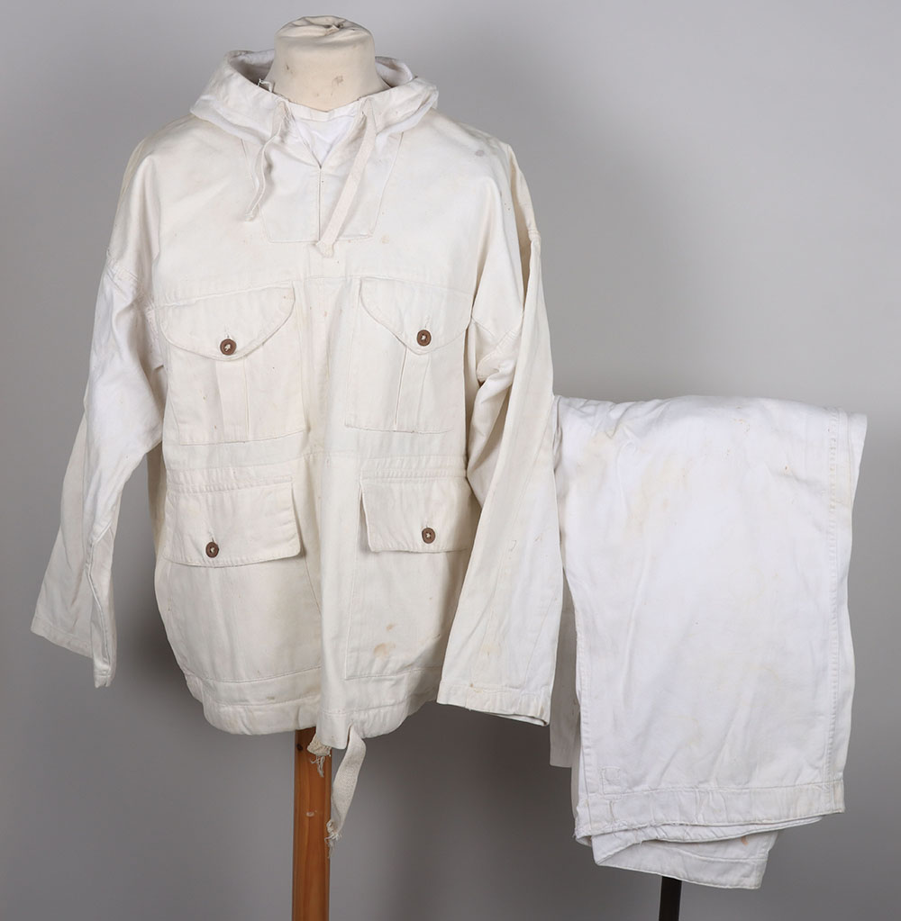 #571 – WW2 British Winter Pattern Snow Smock Suit