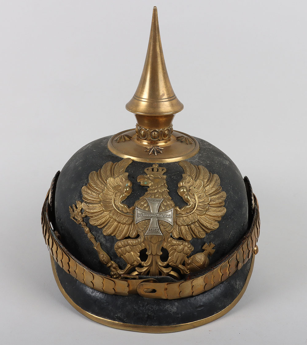 #605 – Imperial German Prussian Reserve Officers Pickelhaube