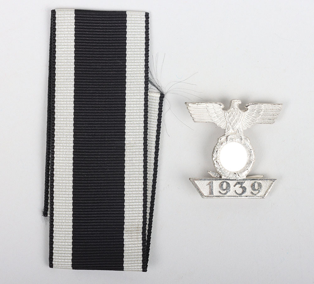 #671 – 1939 Bar to the Iron Cross 2nd Class by W. Deumer, Lüdenscheid