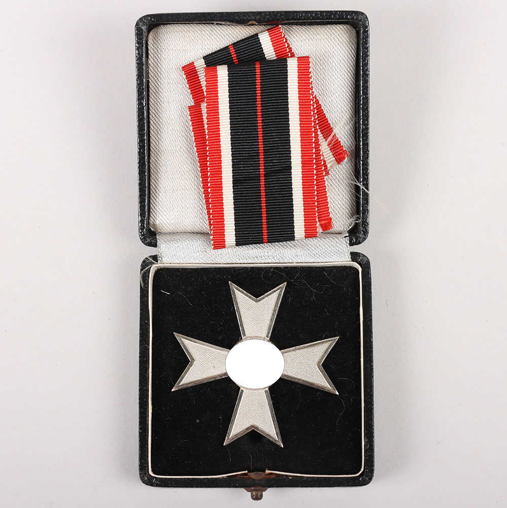 #675 – Third Reich War Merit Cross 1st Class Without Swords by Steinhauer & Lück with Original Presentation Case