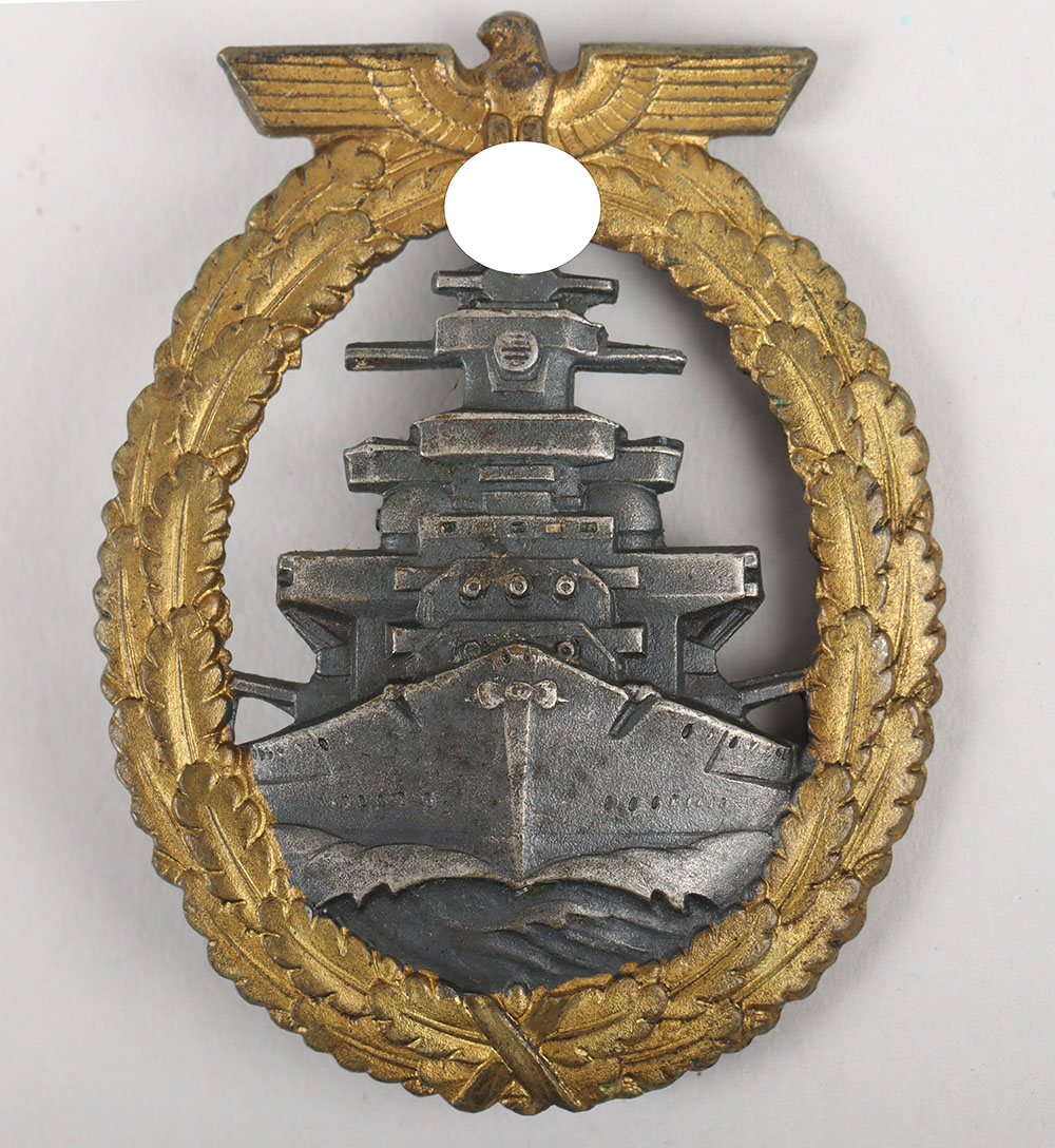 #692 – Kriegsmarine High Seas Fleet War Badge by Schwerin, Berlin