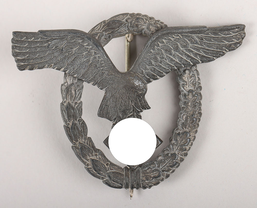 #705 – Luftwaffe Pilots Qualification Badge by Rudolf Souval