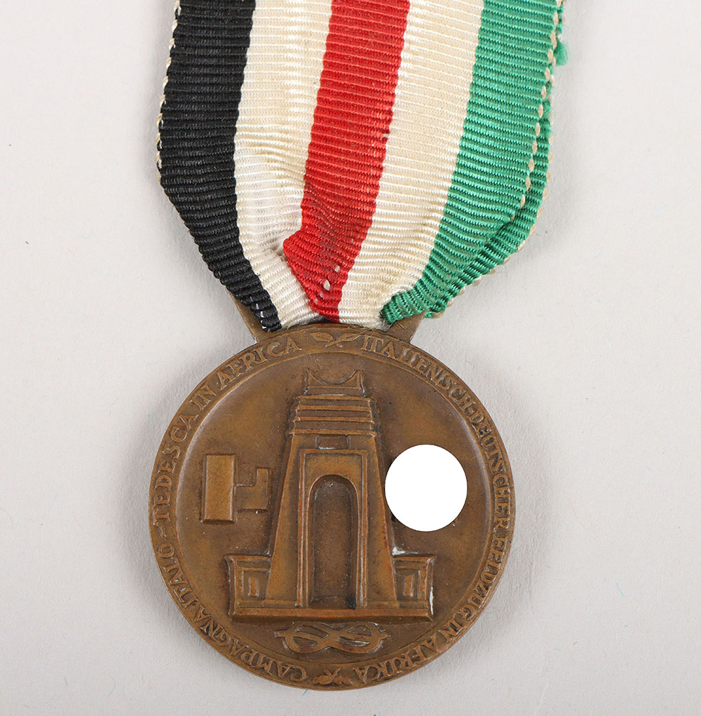 #710 – WW2 German / Italian African Campaign Medal by Lorioli