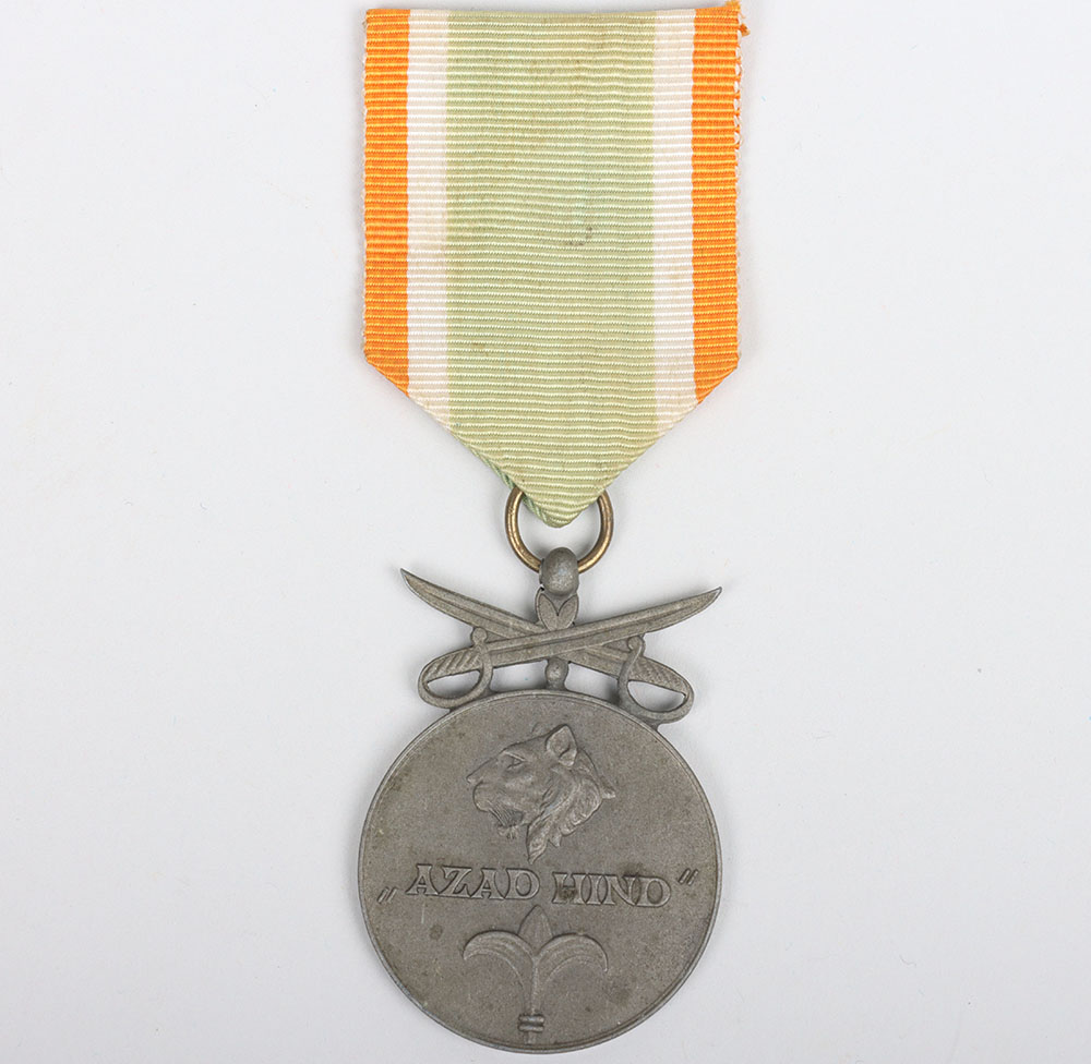 #718 – Indian Order of the ‘AZAD HIND’ Medal with Swords by R. Souval