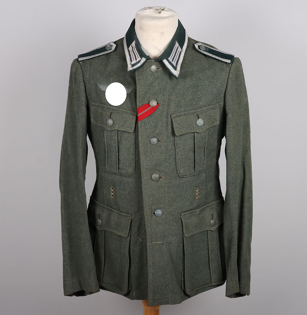 #808 – WW2 German Army (Heer) M-42 NCO’s Combat Tunic