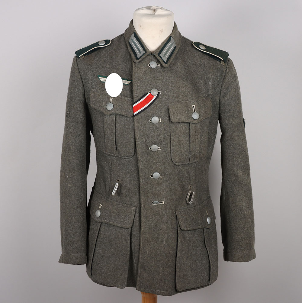 #809 – WW2 German Army (Heer) M-42 Combat Tunic