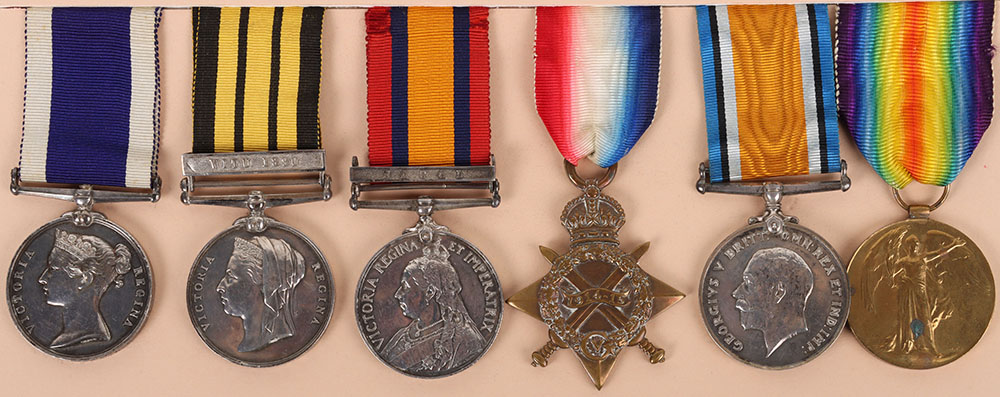 #81 – Impressive Royal Navy Long Service Medal Group of Six Covering Service Over a 34-Year Period