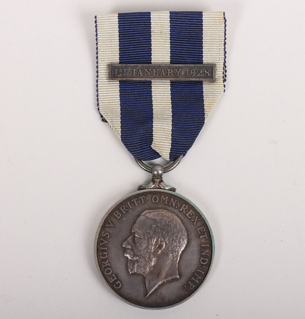 #82 – A Specimen George V Kings Police Medal with Dated 2nd Award Bar