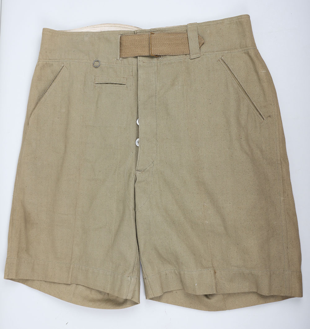 #821 – WW2 German Afrikakorps (D.A.K) German Army Tropical Shorts