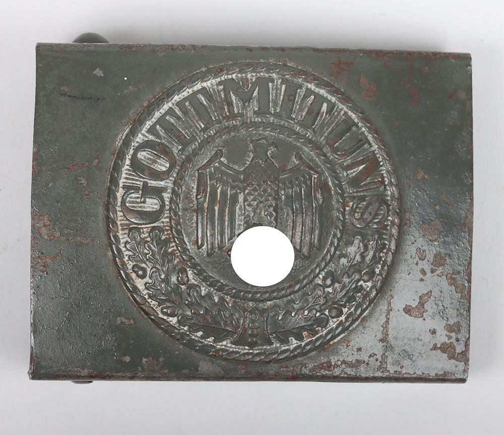 #834 – Rare Variant of the German Army (Heer) Belt Buckle