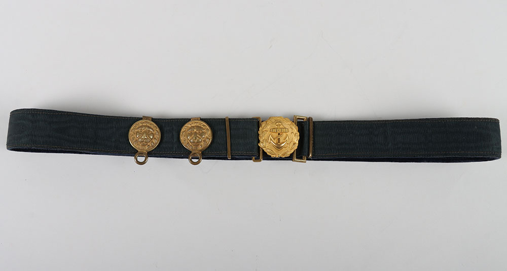 #836 – WW2 German Naval Officers Undress Dirk Belt