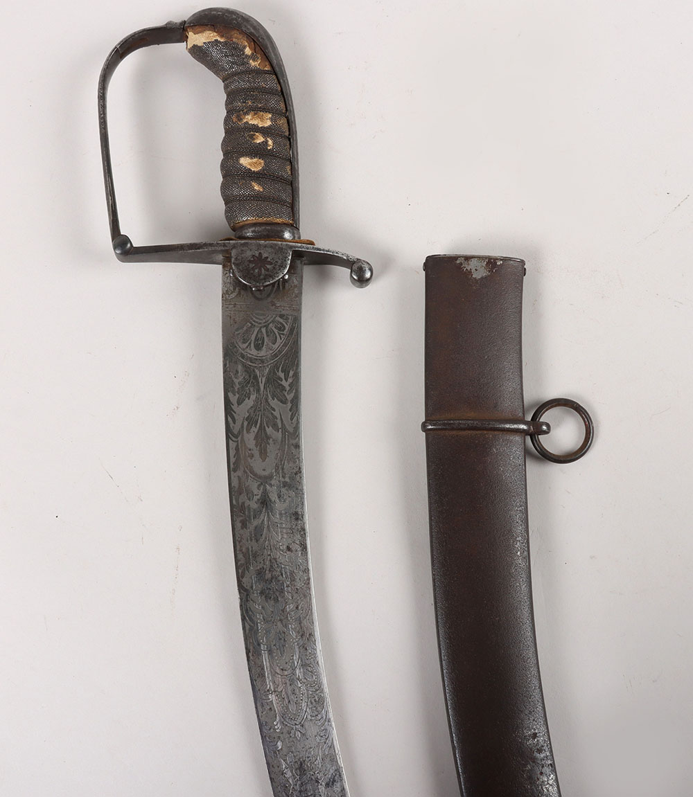 #903 – Peninsular War Period Light Cavalry Officers Sword