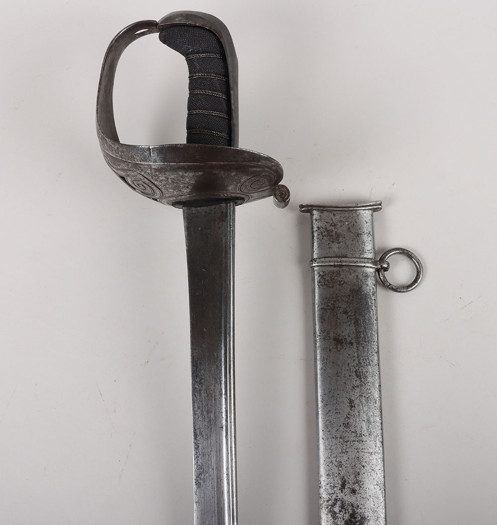 #907 – Scarce Cavalry Officers Sword with ‘Celtic’ Hilt