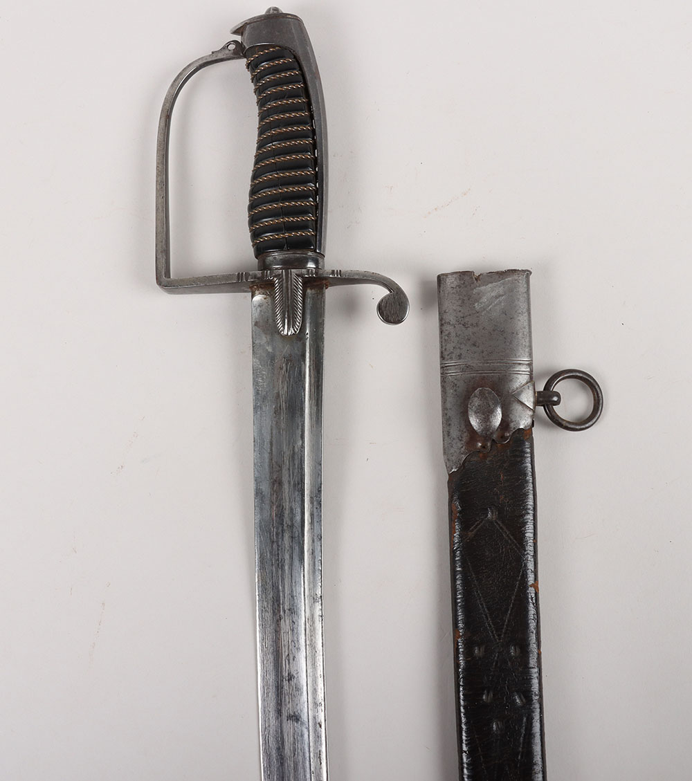 #917 – Late 18th Century English Infantry Officers Sword