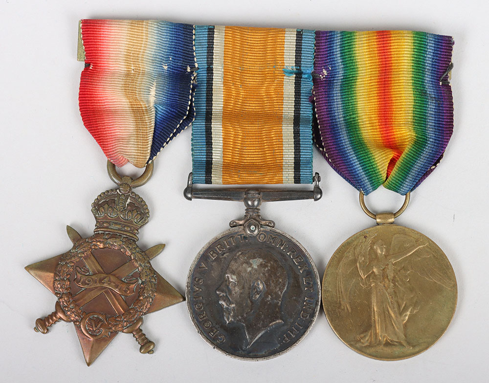 #92 – Great War 1914-15 Star Medal Trio to the Royal Navy