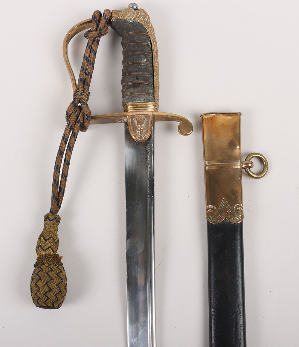 #924 – Georgian Naval Officers Sword c.1820