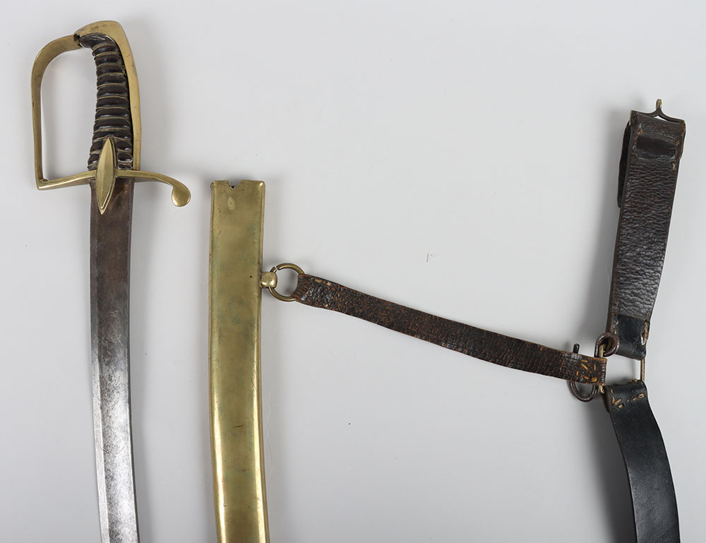 #929 – Mid-19th Century French Light Cavalry Officers Sword