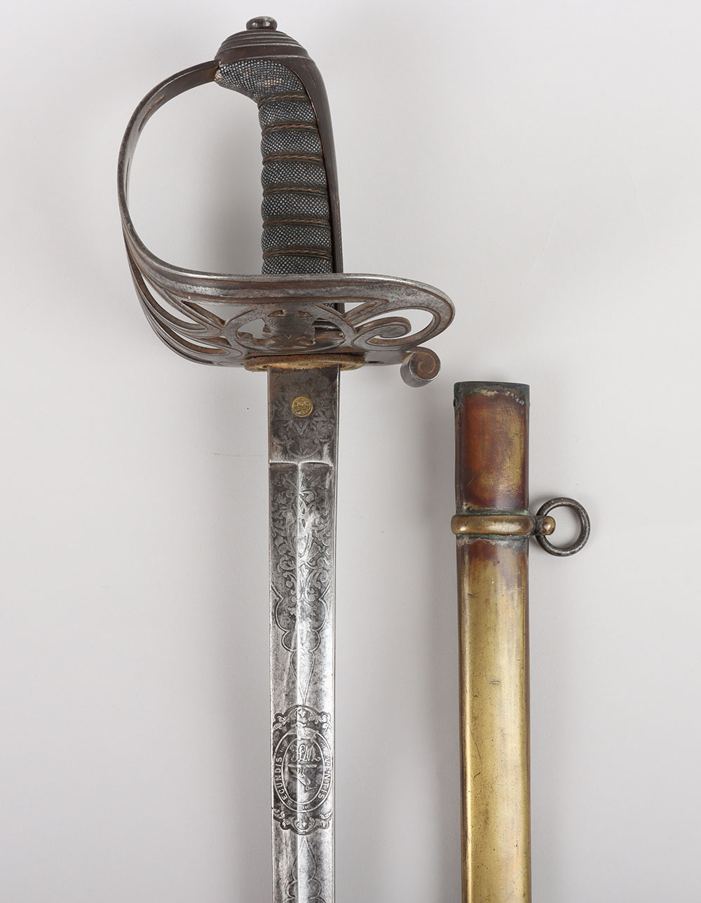 #951 – British 1827 Pattern Officers Sword of the Victoria Rifles