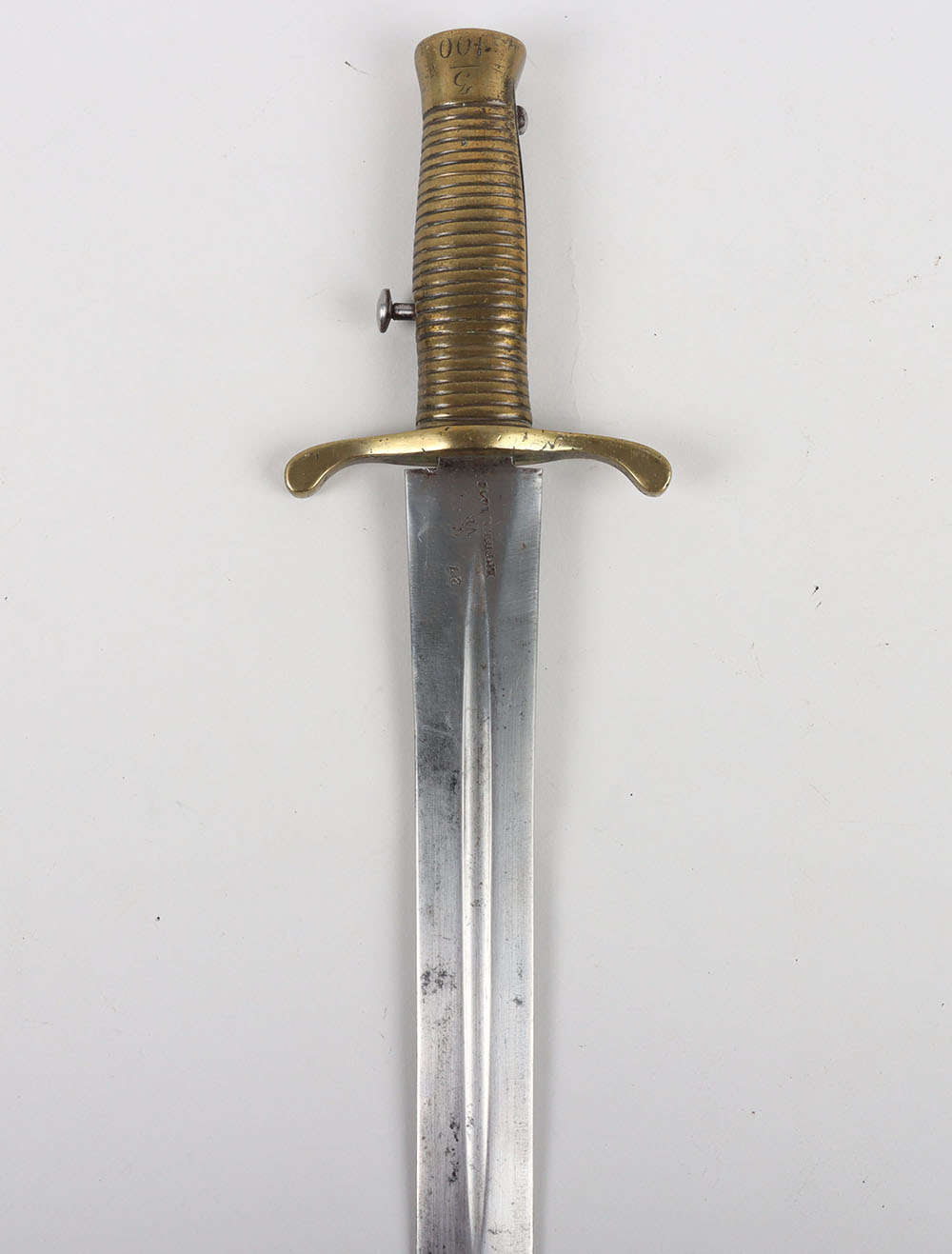 #974 – British Brunswick 1st Type Pattern 1837 Bayonet by Enfield