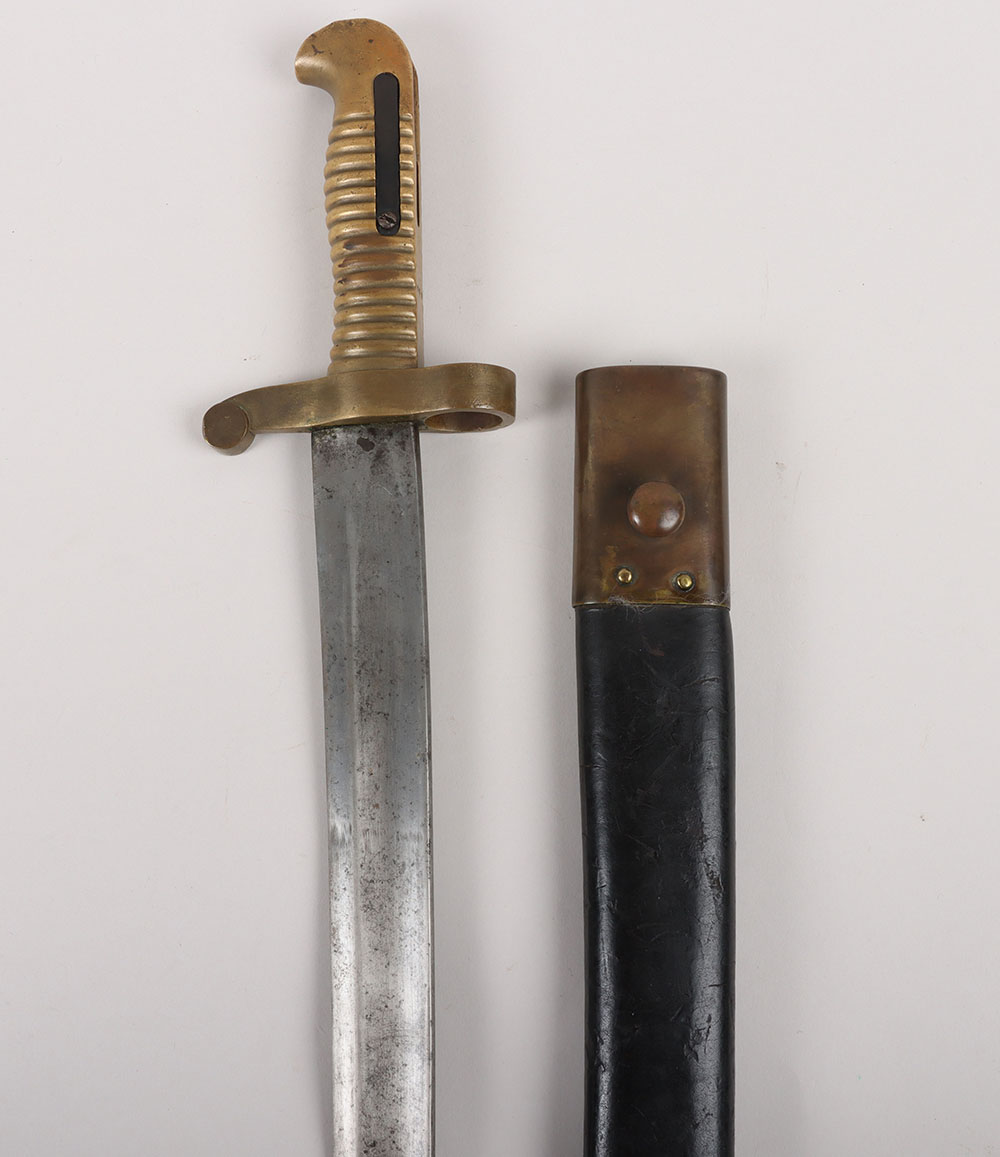 #975 – Scarce American Civil War Period Sharps Rifle M-1859 Bayonet