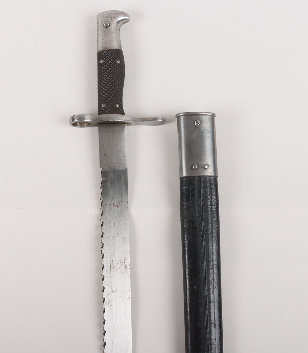 #990 – Swiss M-1878 Sawback Bayonet for the Viterli Rifle