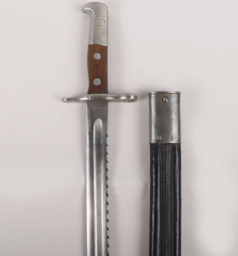 #992 – Swiss M-1906 Schmidt Rubin Made by Utilizing M-1878 and M-1881 Bayonets