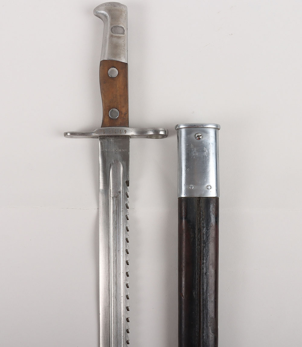 #993 – Swiss M-1906 Schmidt Rubin Made Bayonet, Utilizing the M-1878 and M-1881 Blades