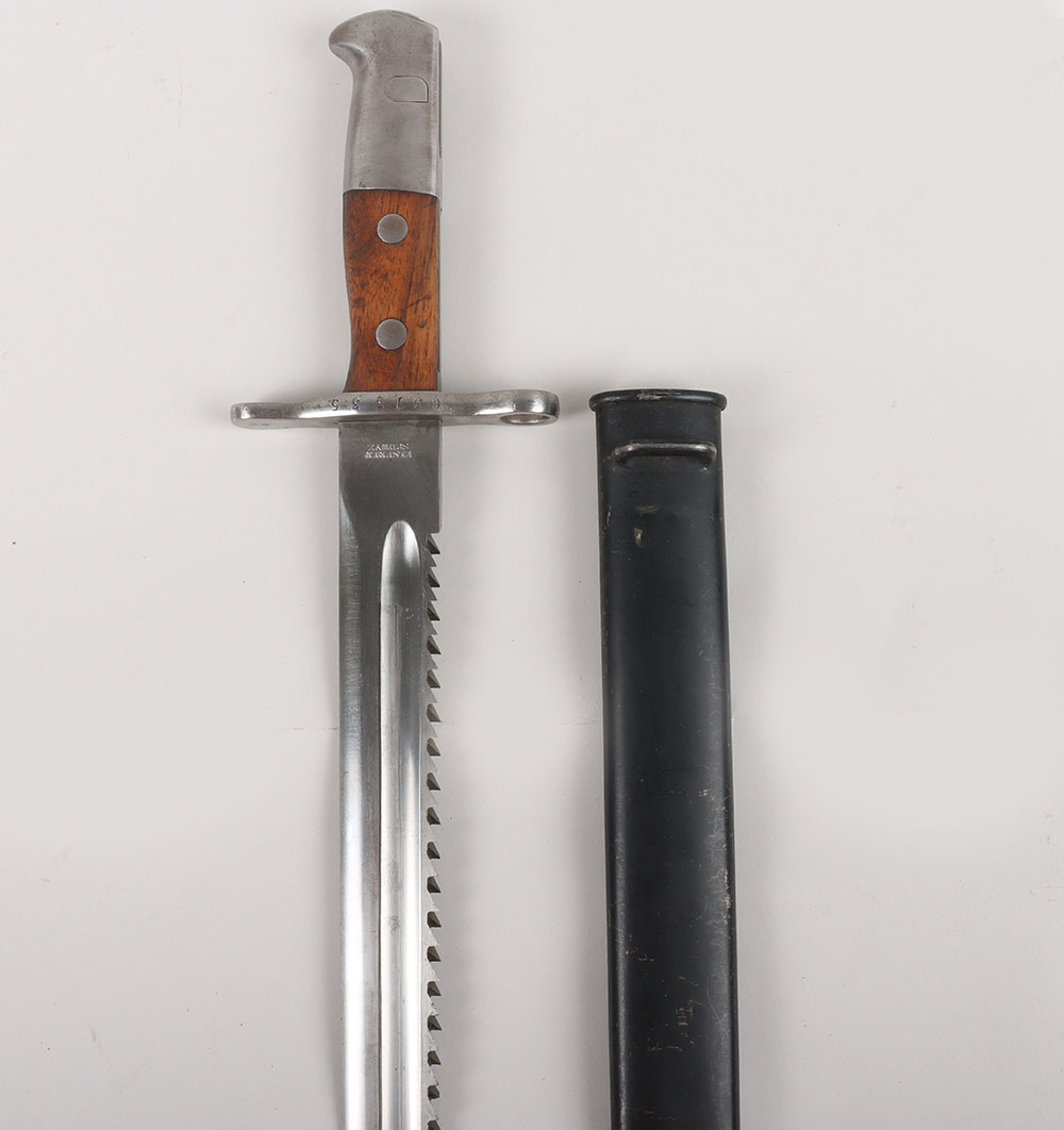 #994 – Swiss M-1914 Schmidt Rubin Sawback Bayonet