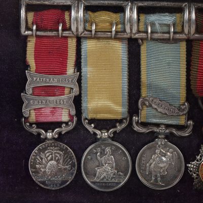 #1 – Victorian Group of 5 Miniature Medals Attributed to Admiral Edward Winterton Turnour, Whose Uncle was the 3rd Earl Winterton