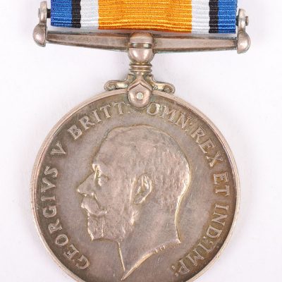 #14 – Great War British War Medal to the Rhodesia Regiment for Service in the East African Theatre of War