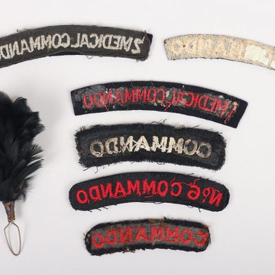 #155 – British Commando Cloth Shoulder Titles