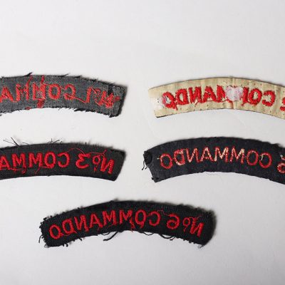 #156 – British Commando Cloth Shoulder Titles