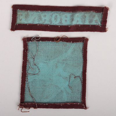 #160 – WW2 British Airborne Cloth Insignia Group