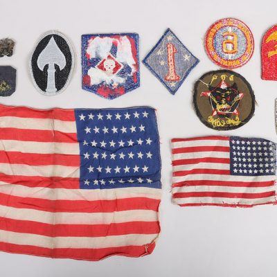 #166 – Grouping of American Military Patches