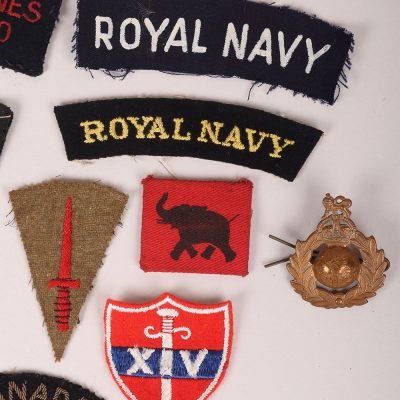 #167 – Grouping of Cloth Insignia