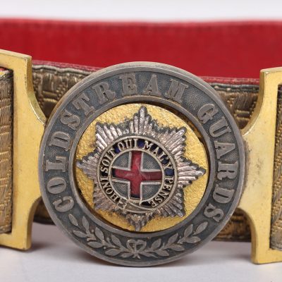 #195 – Coldstream Guards Officers Waist Belt