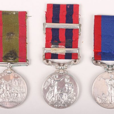 #2 – An interesting Collection of 3 Medals to a Father and Son, Both of Whom Served as Officers in the Indian Army, Bengal Infantry