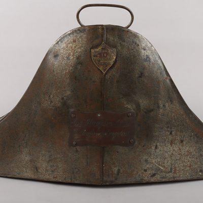 #222 – Victorian Royal Engineers Officers Full Dress Cocked Hat Belonging to Colonel Hampton Lewis Royal Anglesey Engineers