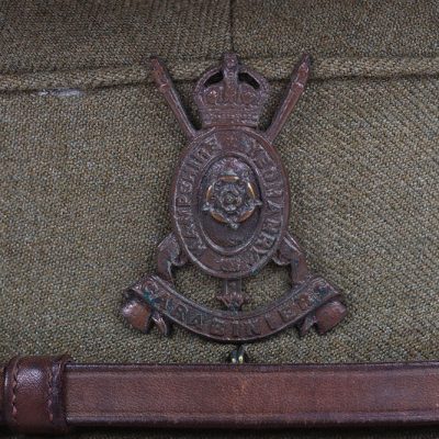 #228 – Great War Period Hampshire Yeomanry Officers Peaked Cap