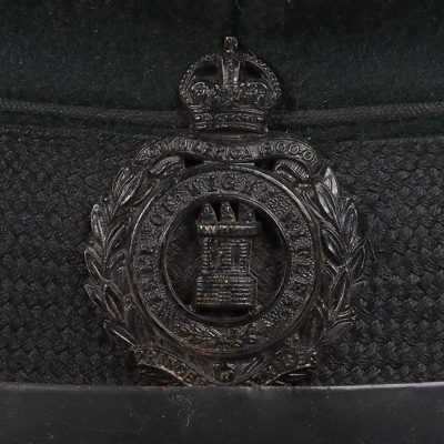 #229 – Isle of Wight Rifles Officers Full Dress Peaked Cap