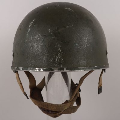 #246 – WW2 British 1944 Dated Airborne Forces / Paratroopers Steel Combat Helmet