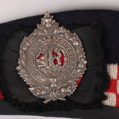 #250 – * Northumberland Fusiliers Officers Forage Cap