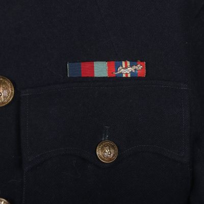 #263 – WW2 British Officers Patrol Tunic of Lieutenant, Later Major Alan Lockhart McCall, Taken Prisoner in 1940, Made Numerous Escape Attempts Before Being Sent to the Famous Prisoner of War Camp Colditz, Where Again he Tried to Escape Before Being Liberated in 1945