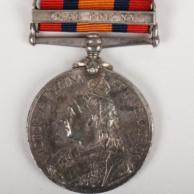 #3 – Queens South Africa Medal to the Duke of Edinburgh’s Own Volunteer Rifles