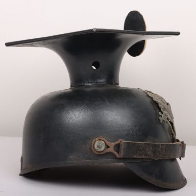 #301 – WW1 German M-15 Prussian Uhlan Helmet