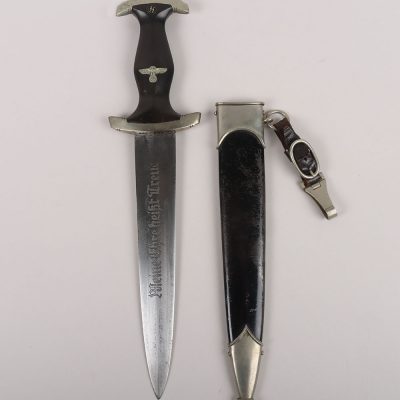 #327 – Third Reich SS (Schutzstaffel) Enlisted Mans Dress Dagger by Boker Solingen