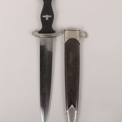 #328 – Rare Third Reich SS (Schutzstaffel) Enlisted Mans Dress Dagger by Jacobs & Co Solingen Grafrath