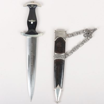 #331 – Third Reich SS (Schutzstaffel) Model 1936 Officers Chained Dress Dagger