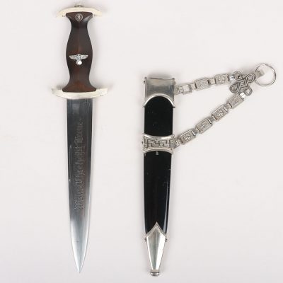 #332 – Third Reich SS (Schutzstaffel) Model 1936 Officers Chained Dress Dagger