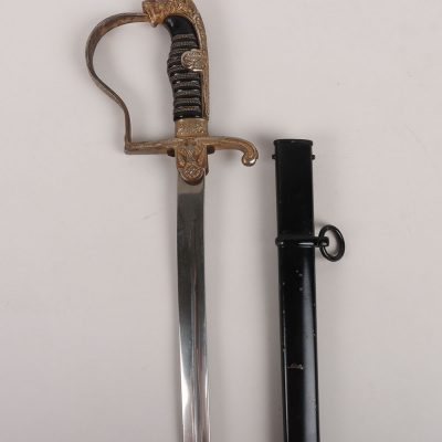 #344 – WW2 German Army Officers Sword By Alcoso, Solingen